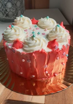 Una foto de Tarta pitufo