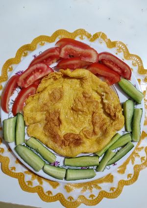 عکسی از دستور تخم مرغ گرده ای