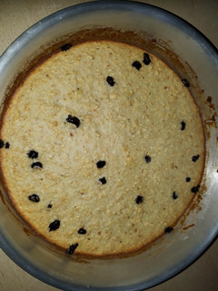 Una foto de Budín de Avena, Limón y chocolate