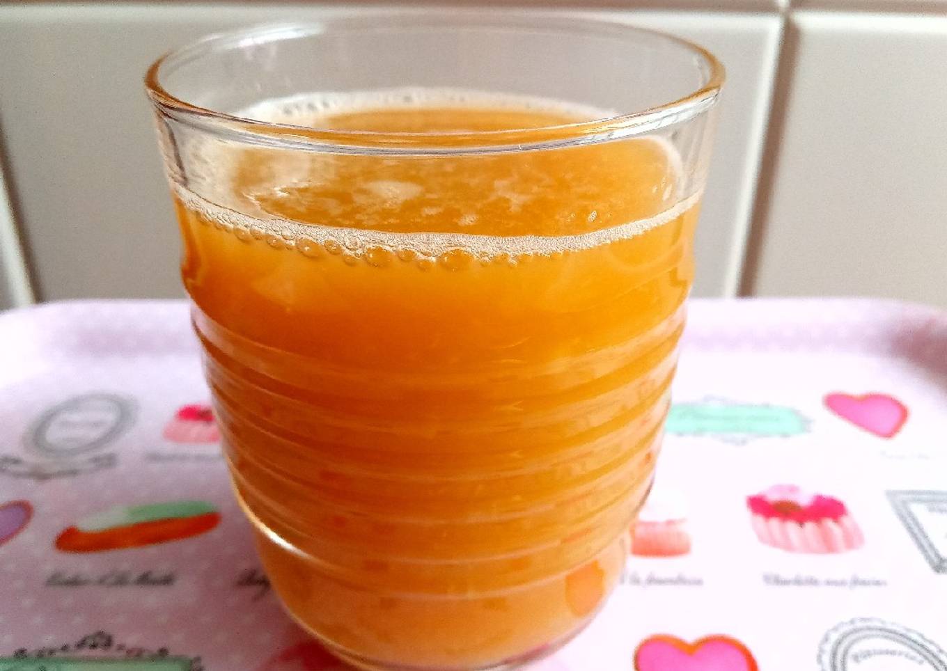 Zumo de pepino y zanahoria