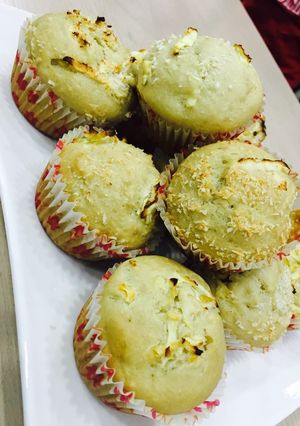 A picture of Coconut muffins.