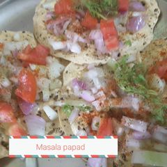 Masala Papad A picture of Masala Papad.