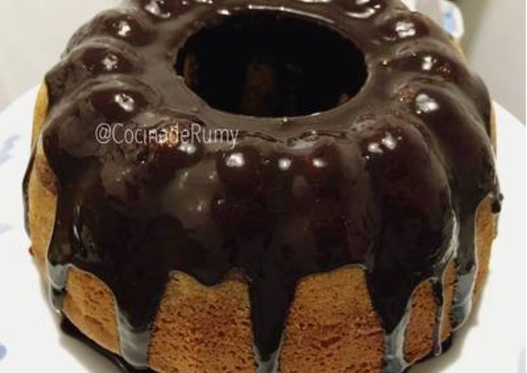 Tarta de zanahoria con cobertura de chocolateš¤¤