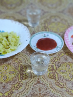 عکسی از دستور سیب زمینی کبابی