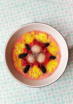 Foto resep Berry smoothie bowl