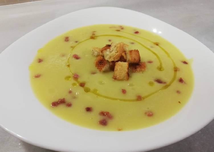 Zapallo italiano en crema🥒