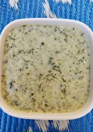 A picture of Bathu raita.