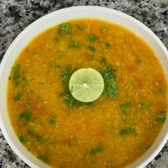 A picture of Healthy Quinoa Lentil Soup.