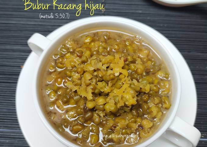 Bubur kacang hijau (metode 5.30.7)