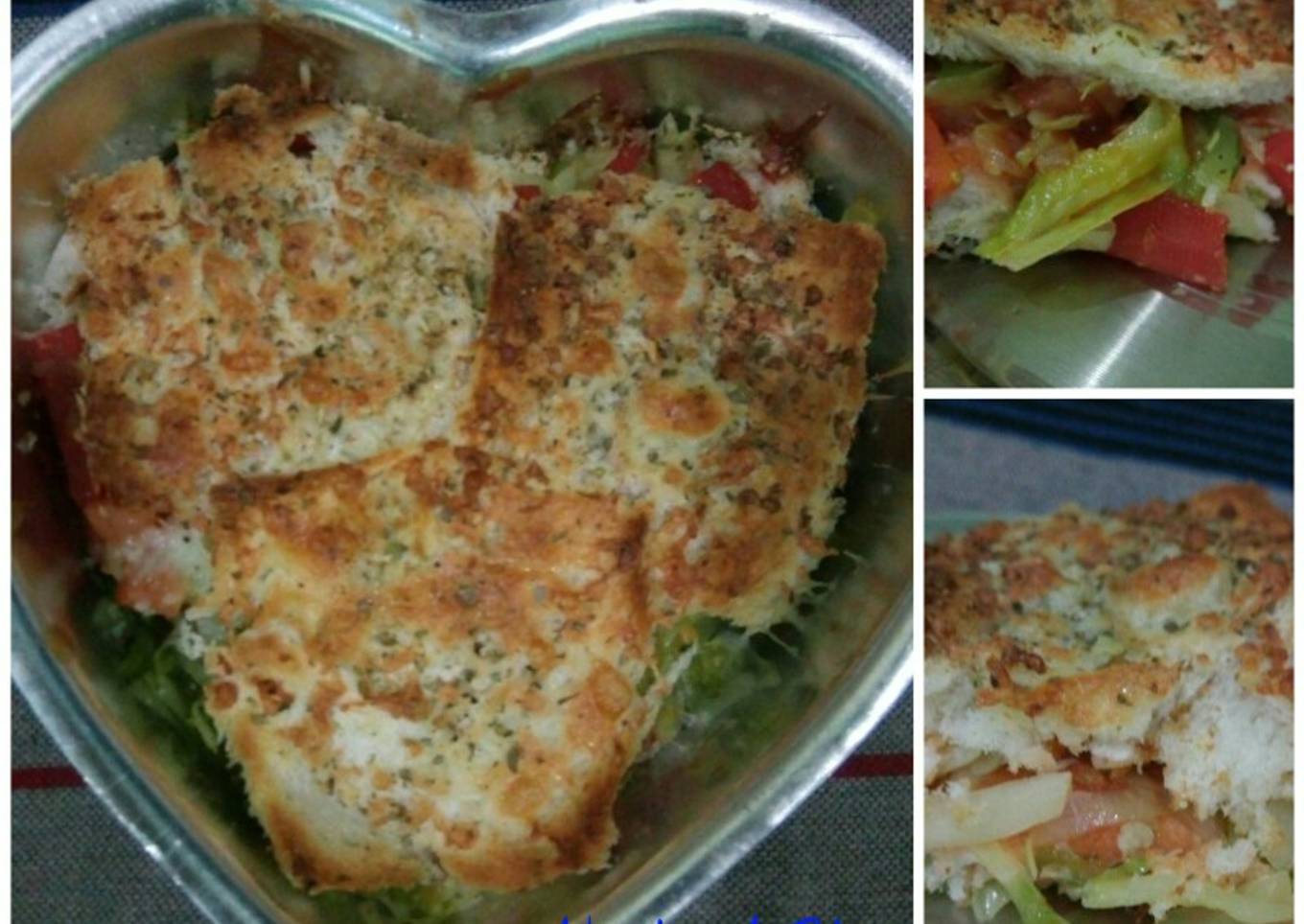 Bread lasagna