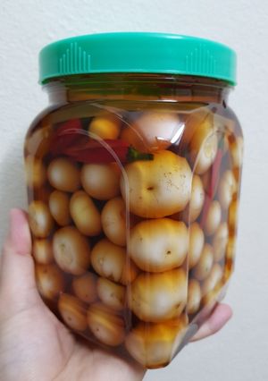 Hình của món Cà muối mắm.