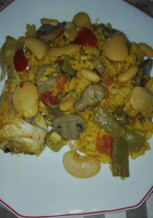 Foto principal de Arroz con garrafón y verduras