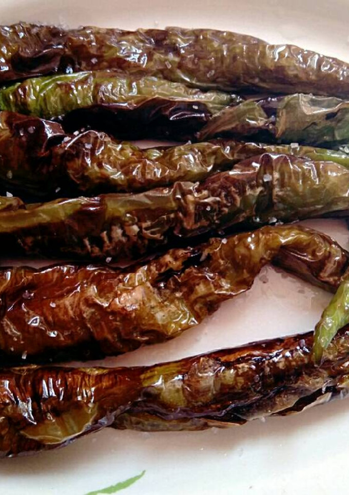 Una foto de Pimientos fritos