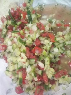 عکسی از دستور سالاد شیرازی