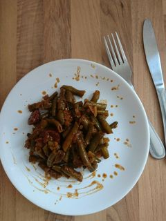 Zöldbab recept fotója
