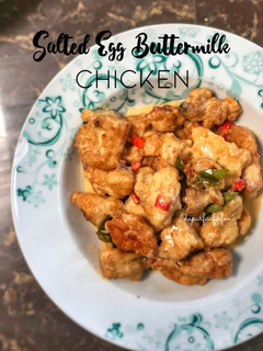 Gambar Salted Egg Buttermilk Chicken