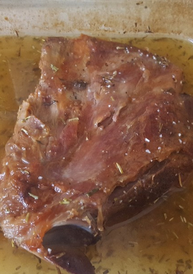 Una foto de Cordero al horno