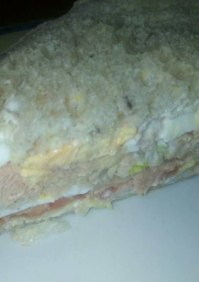 Una foto de Sándwich completo