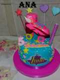 Tortas Soy Luna cumpleaños de gemelas
