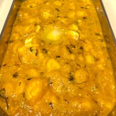 A picture of Corn paneer sabji in jain greavy.