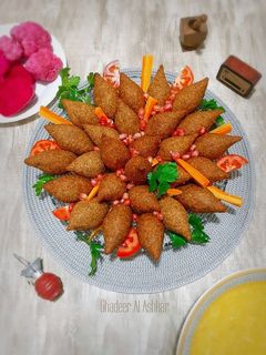صورة لوصفة كبّة مقلية على أصولها 😉