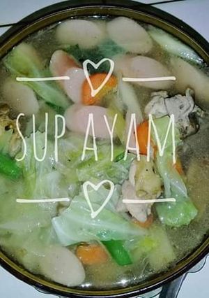 Foto resep Sup ayam simple