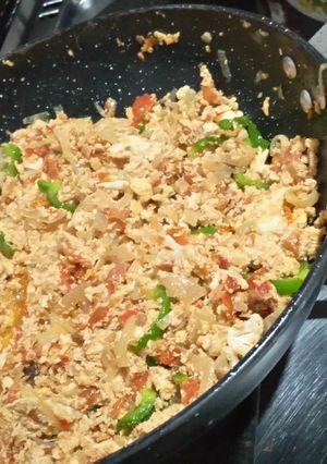 A picture of Egg sauce.