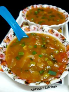ভেজিটেবল  স্যুপ (vegetable soup recipe in Bengali) রেসিপির প্রধান ছবি