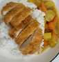 Cara Mudah Membuat Resep Chicken Karage with Curry Rice yang Uenak Anti Ribet, Uenak Banget