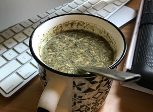 Una foto de Mate con leche de coco y stevia 100 natural