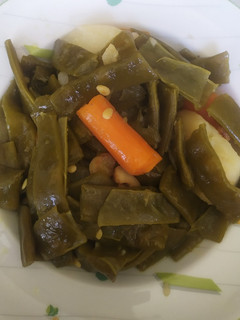 Una foto de Alubias verdes salteadas