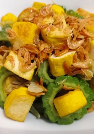 Foto resep Pare rebon tahu