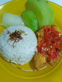 Foto resep Ayam Geprek Sambal Korek