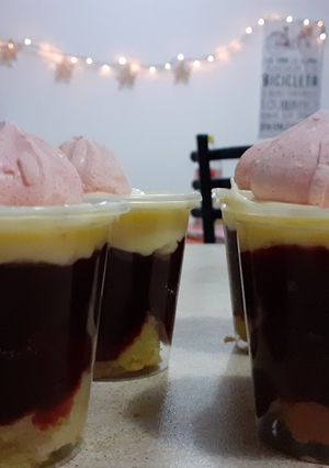 Una foto de Shot frutilla