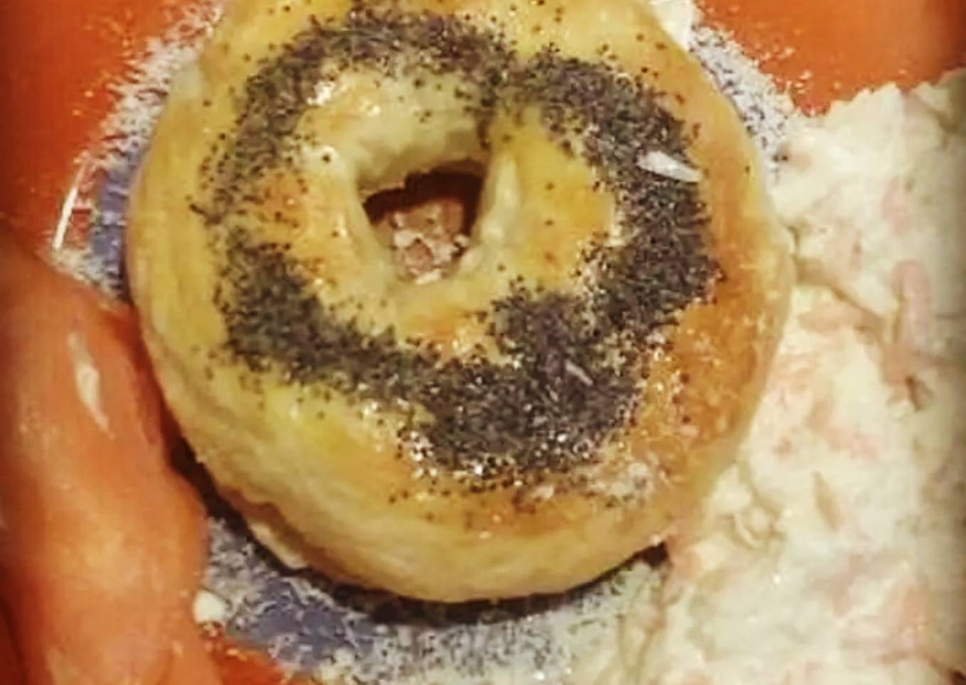 Serving idea for bagels