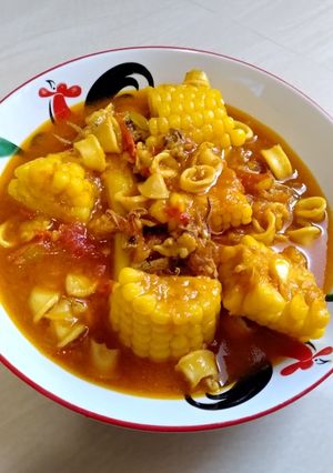 Foto resep Cumi saos Padang