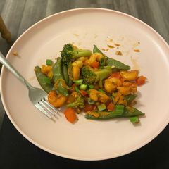 A picture of Garlic Shrimp Stir Fry.