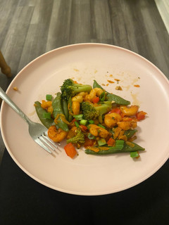 A picture of Garlic Shrimp Stir Fry.