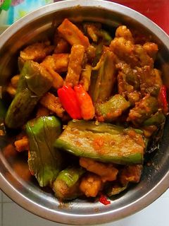 Foto resep Balado terong tahu tempe