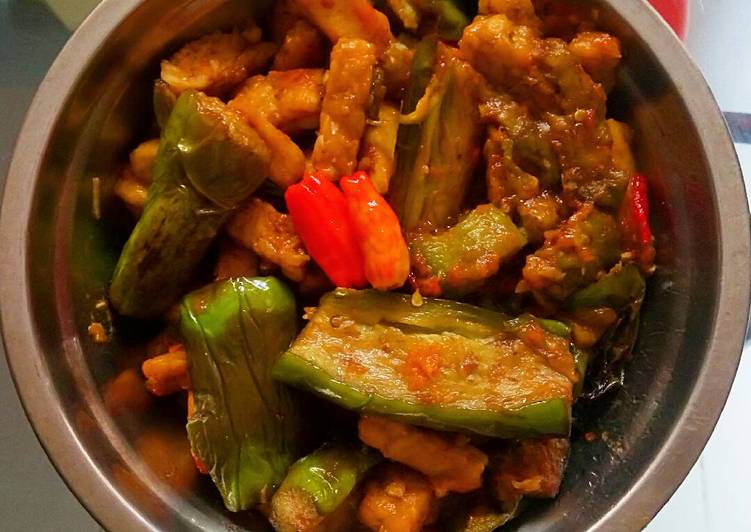  Resep  Balado  terong  tahu  tempe  oleh Ai Ling Cookpad