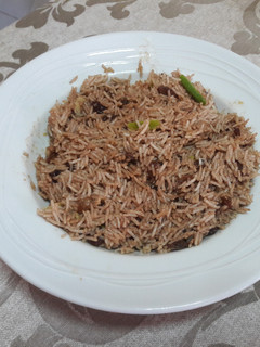 Una foto de 🇮🇷“Arroz persa” vegano 🍚