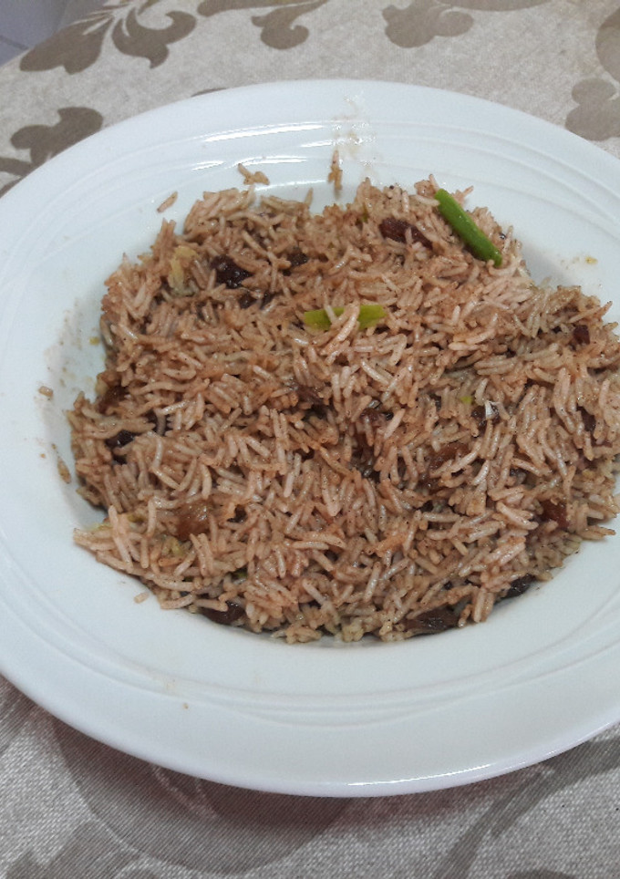 Una foto de 🇮🇷“Arroz persa” vegano 🍚