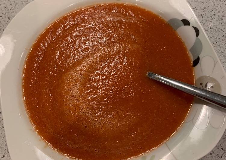 Recipe of Super Quick Homemade Fresh Tomato Soup