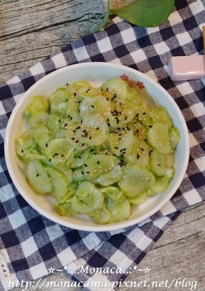 韓式炒小黃瓜오이볶음 的食譜成品照片