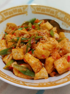 Foto resep Balado Buncis Tahu