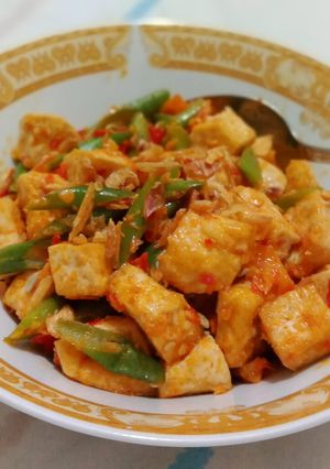 Foto resep Balado Buncis Tahu