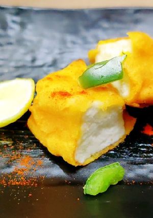 A picture of Tofu fritters.