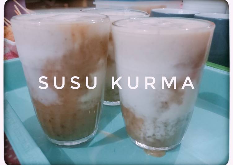 Resep Susu kurma Anti Gagal