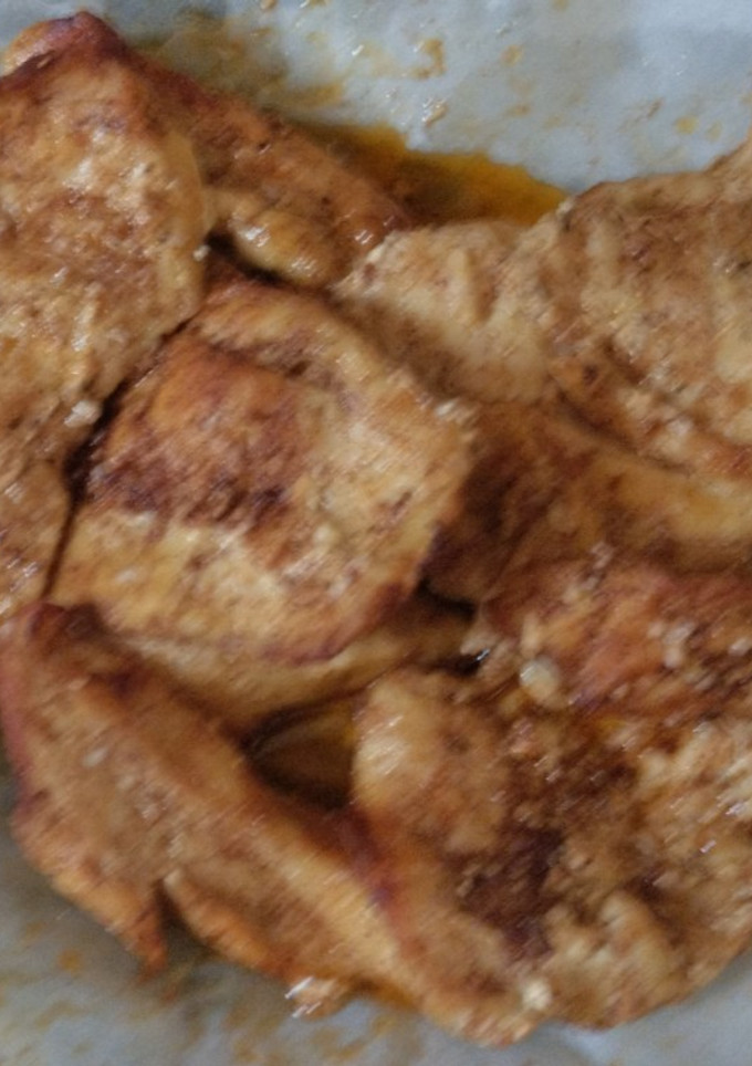 Una foto de Pechugas de pollo al ras al hanout a mi manera en airfryer