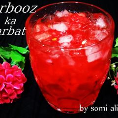 A picture of Waterpump ka mashoor tarbooz ka sharbat.